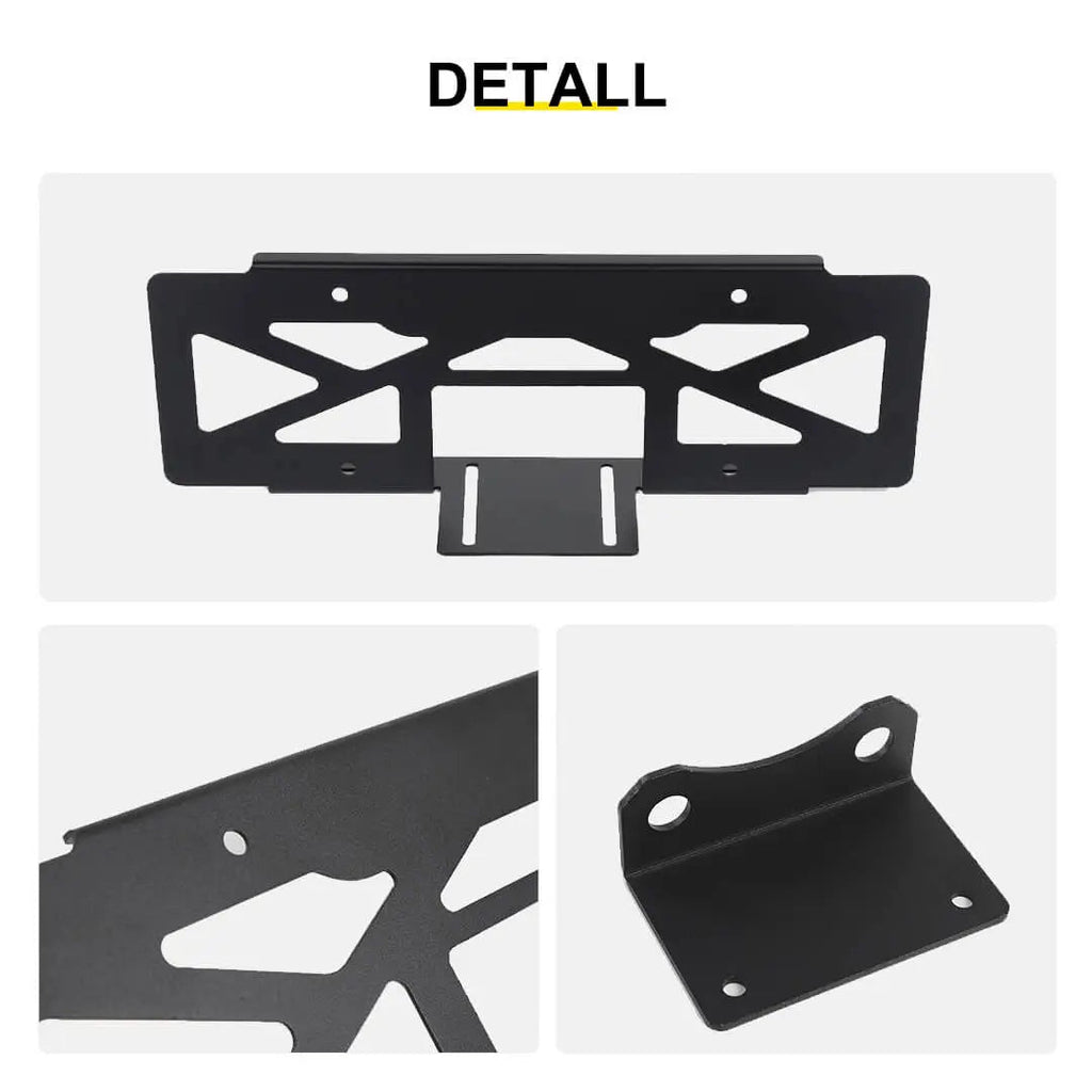 For 2018+ Jeep Wrangler JL Rear Spare Tire License Plate Bracket Accessories