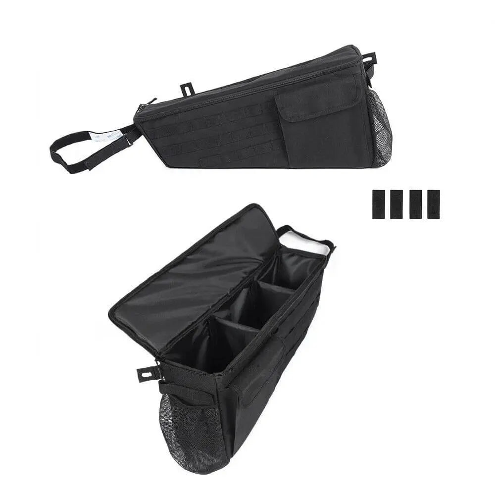 For 2018-2023 Jeep Wrangler JL Rear Trunk Cargo Organizer Storage Bag 2-Door Version (2 pcs)