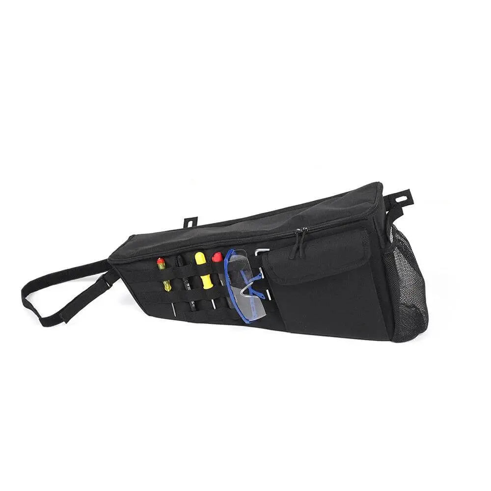 For 2018-2023 Jeep Wrangler JL Rear Trunk Cargo Organizer Storage Bag 2-Door Version (2 pcs)