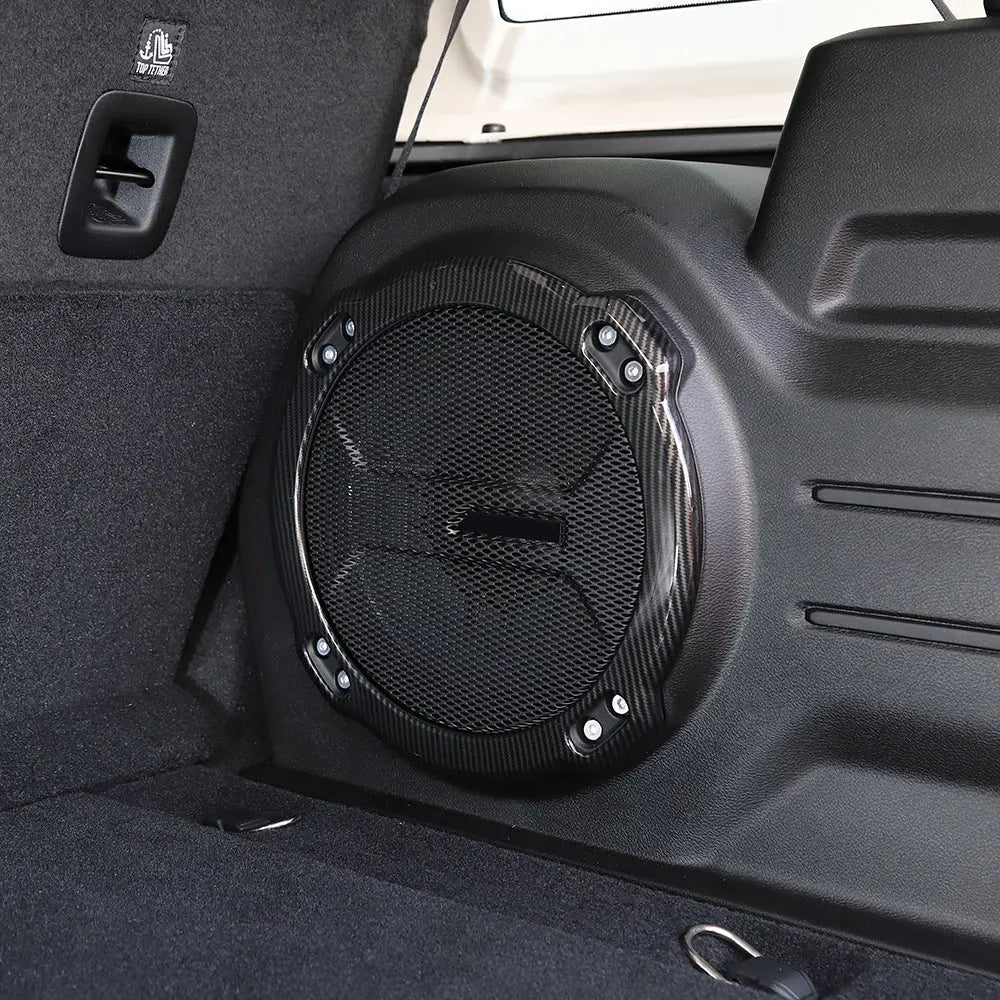 For 2018+ Jeep Wrangler JL Rubicon Rear Subwoofer Speaker Cover Trim