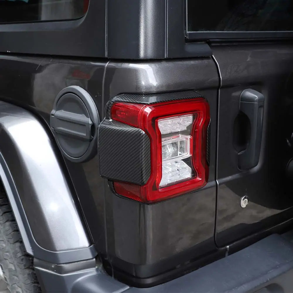 For 2018+ Jeep Wrangler JL Tail Light Decor Cover Trim