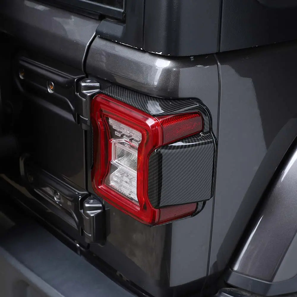 For 2018+ Jeep Wrangler JL Tail Light Decor Cover Trim