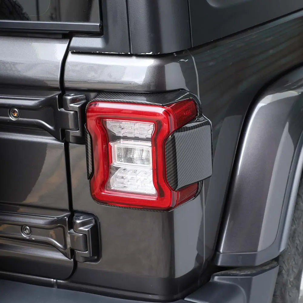For 2018+ Jeep Wrangler JL Tail Light Decor Cover Trim