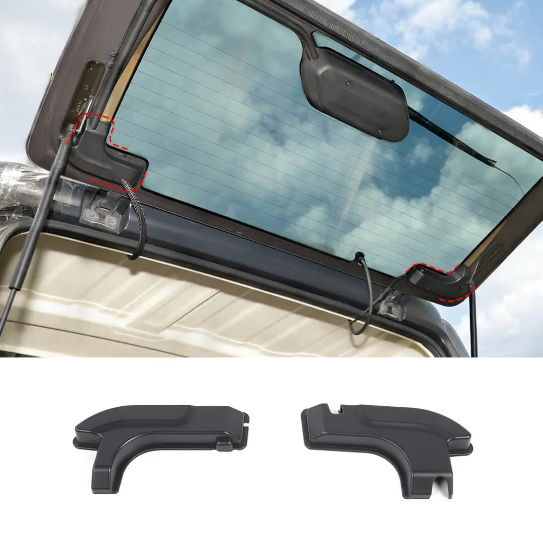 For 2018+ Jeep Wrangler JL Tailgate Rear Door Heating Wire Cable Cover (2 pcs)