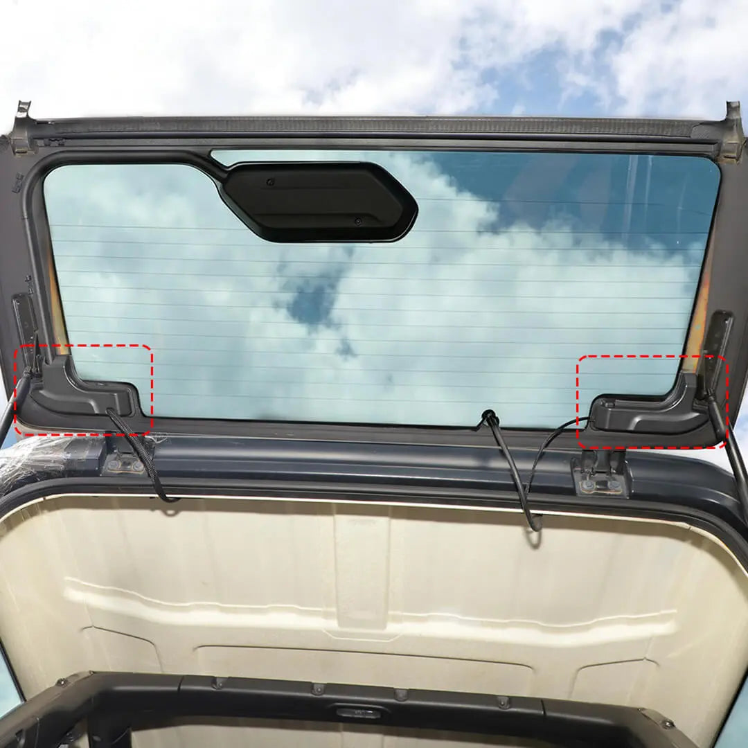 For 2018+ Jeep Wrangler JL Tailgate Rear Door Heating Wire Cable Cover (2 pcs)