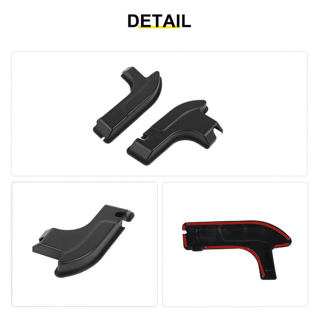 For 2018+ Jeep Wrangler JL Tailgate Rear Door Heating Wire Cable Cover (2 pcs)