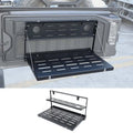 For 2018+ Jeep Wrangler JL Tailgate Table Rear Trunk Door Rack Cargo Holder Shelf Black