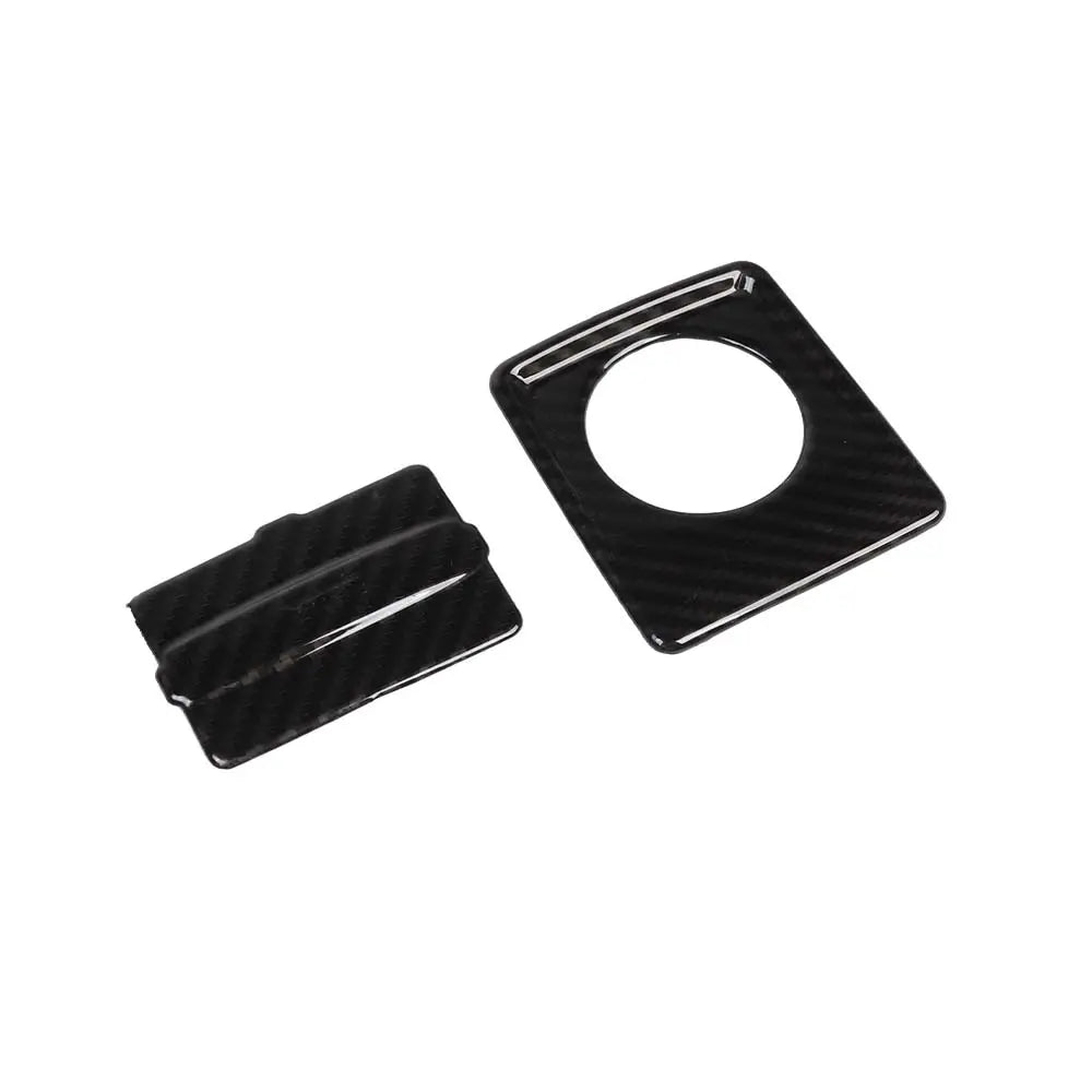 For 2018+ Jeep Wrangler JL & Gladiator JT 2 x Cigarette Lighter & USB Socket Trim ABS
