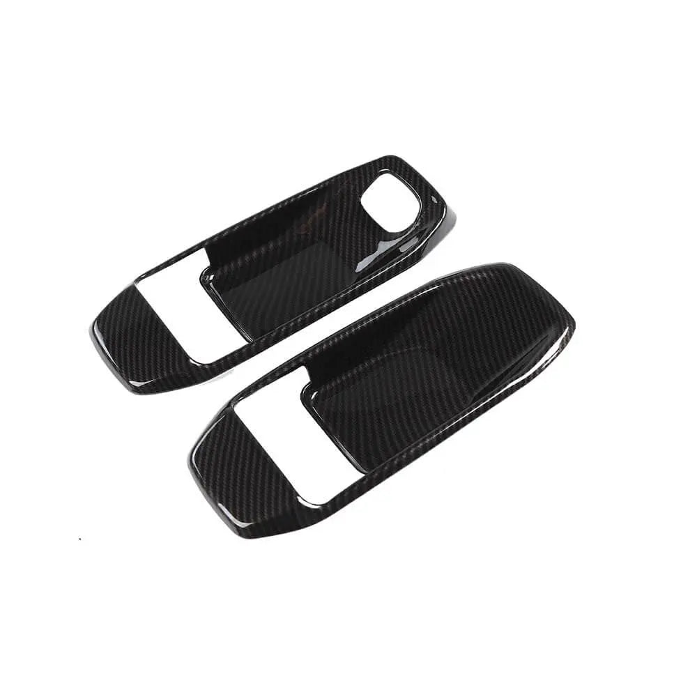 For 2018+ Jeep Wrangler JL & Gladiator JT 2Door Inner Door Handle Bowl Trim Cover Interior Accent