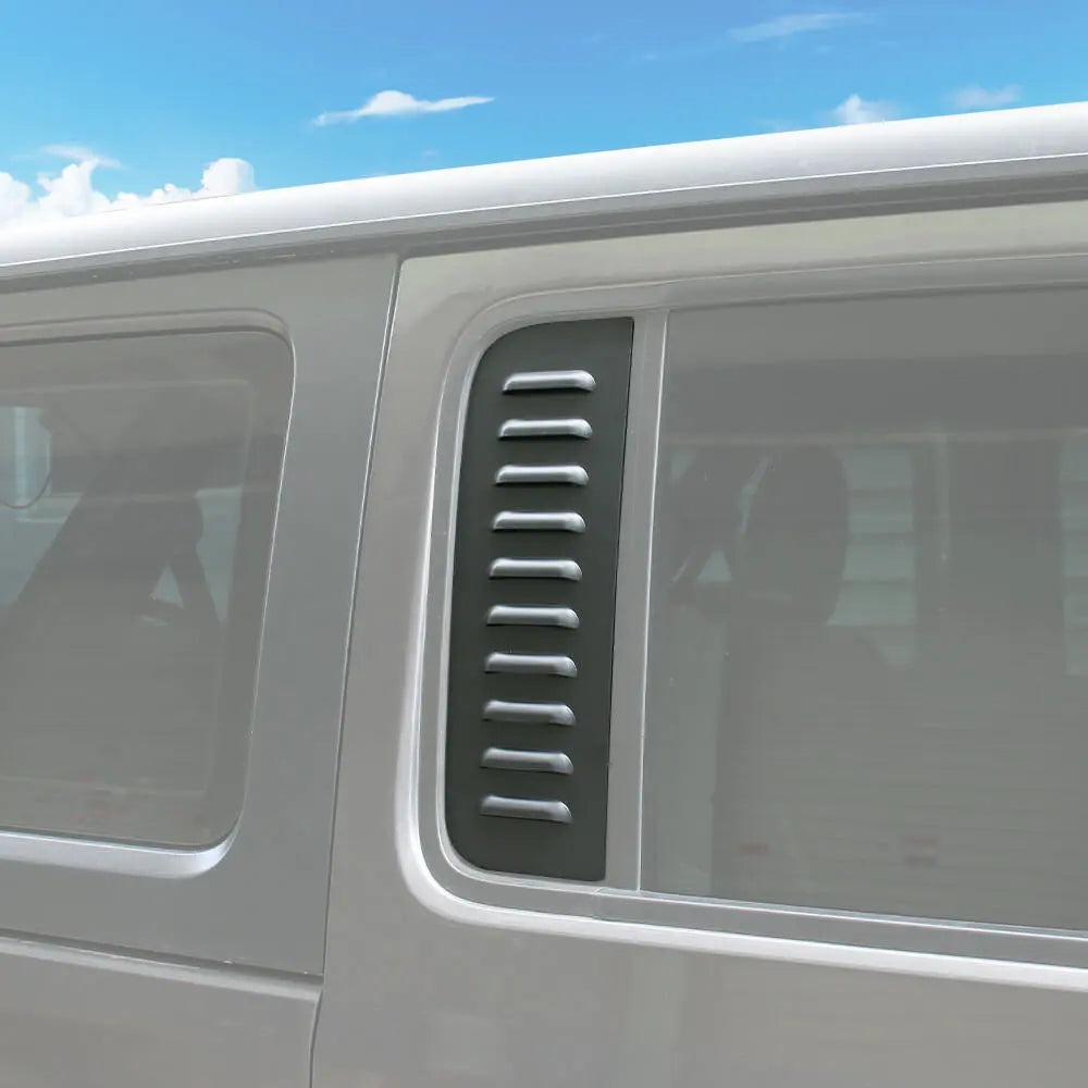For 2018+ Jeep Wrangler JL & Gladiator JT 4Door Rear Window Glass Air Vent Trim Cover