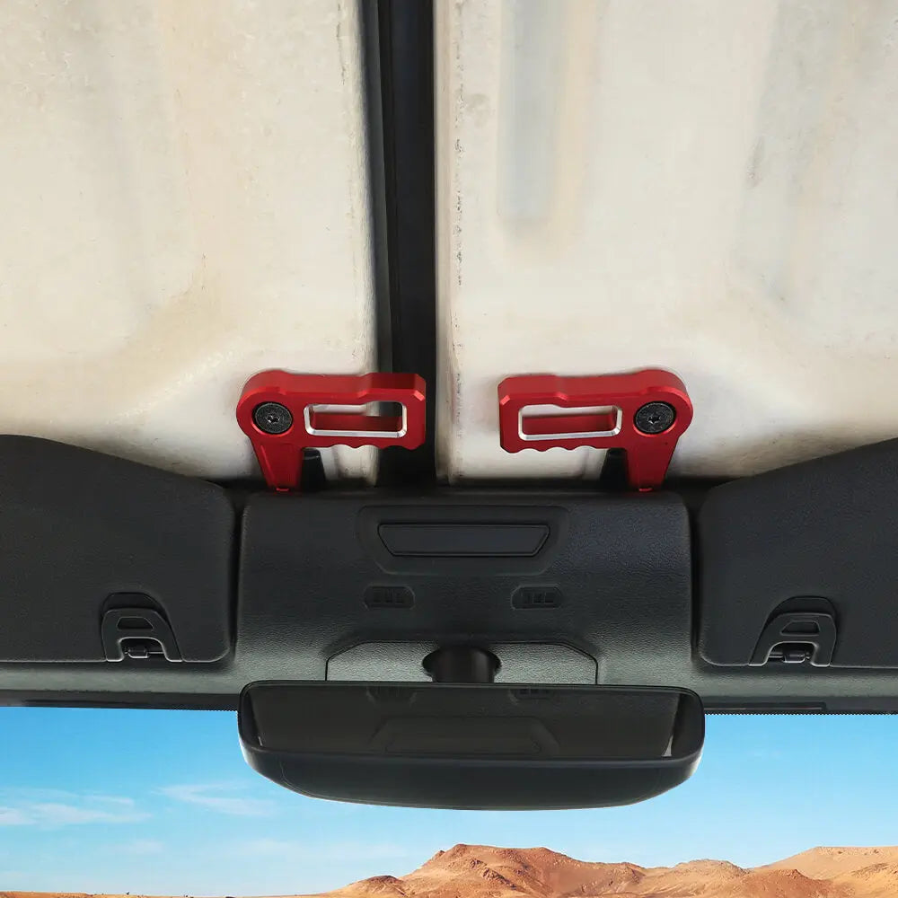 For 2018+ Jeep Wrangler JL & Gladiator JT Aluminum Top Hardtop Removal Switch Trim