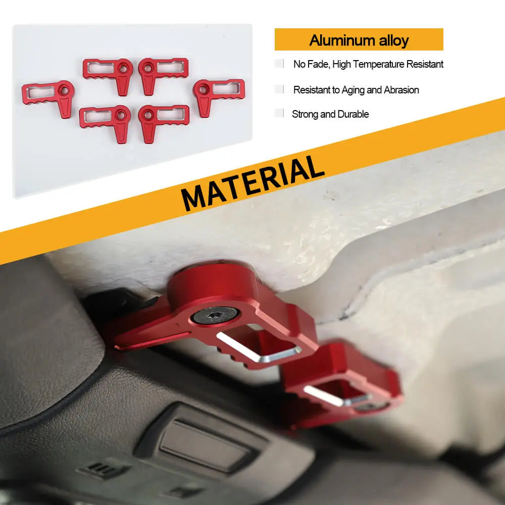 For 2018+ Jeep Wrangler JL & Gladiator JT Aluminum Top Hardtop Removal Switch Trim
