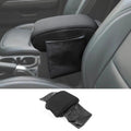 For 2018+ Jeep Wrangler JL & Gladiator JT Armrest Box Soft Cover Pad with Side Storage Pockets Bag