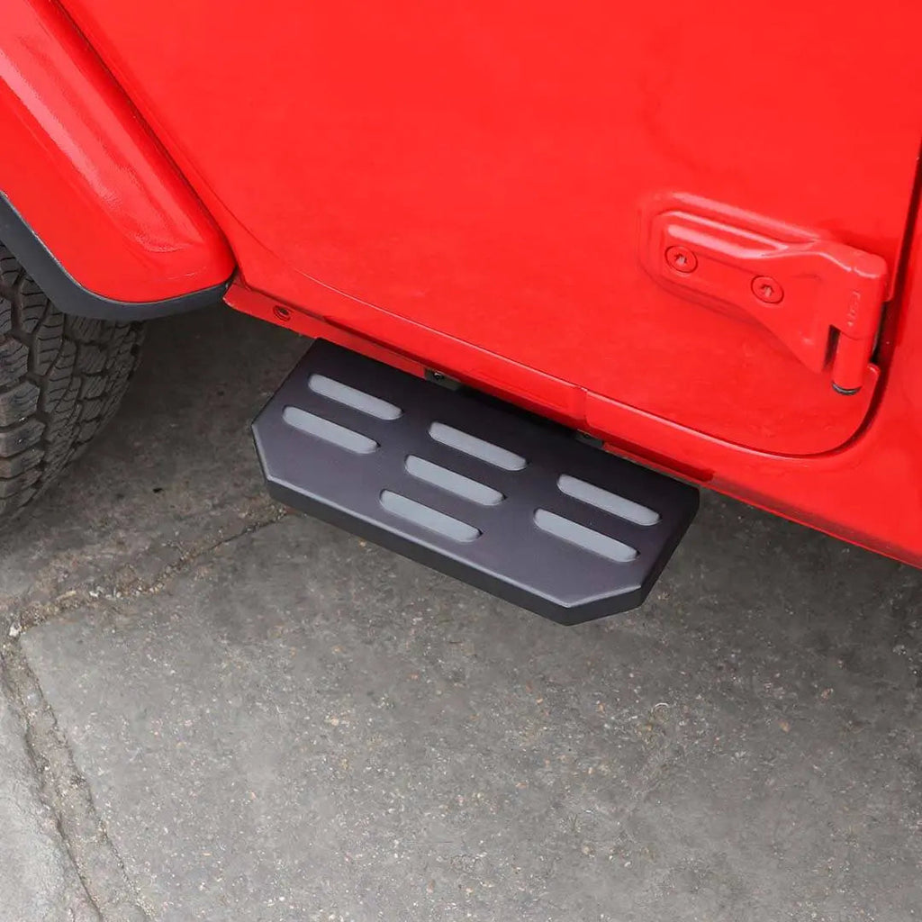 For 2018+ Jeep Wrangler JL & Gladiator JT Car Door Foot Step Pedal Accessories