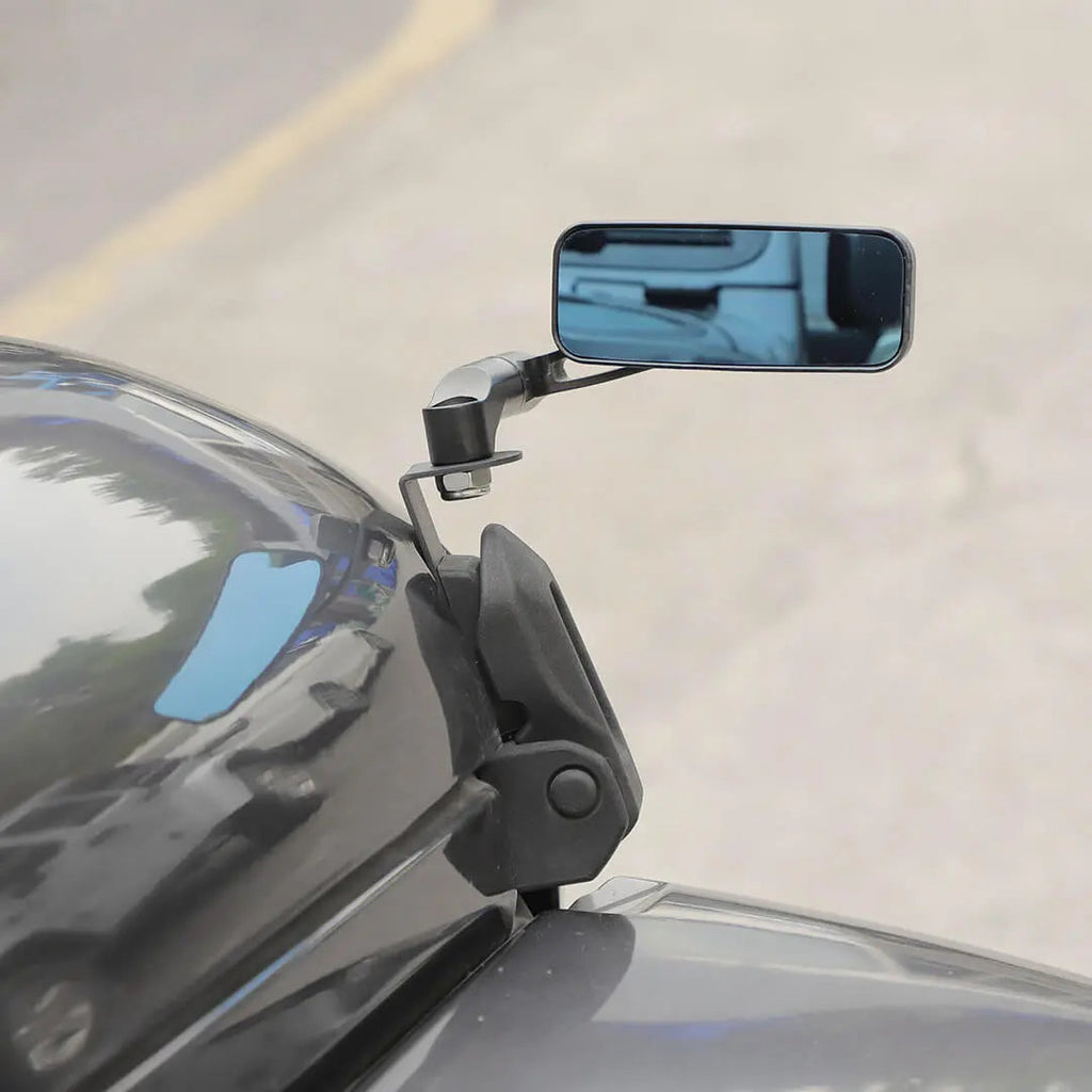 For 2018+ Jeep Wrangler JL & Gladiator JT Engine Hood Hinge Rear View Mirrors Door Off Anti-Shake (2 pcs)