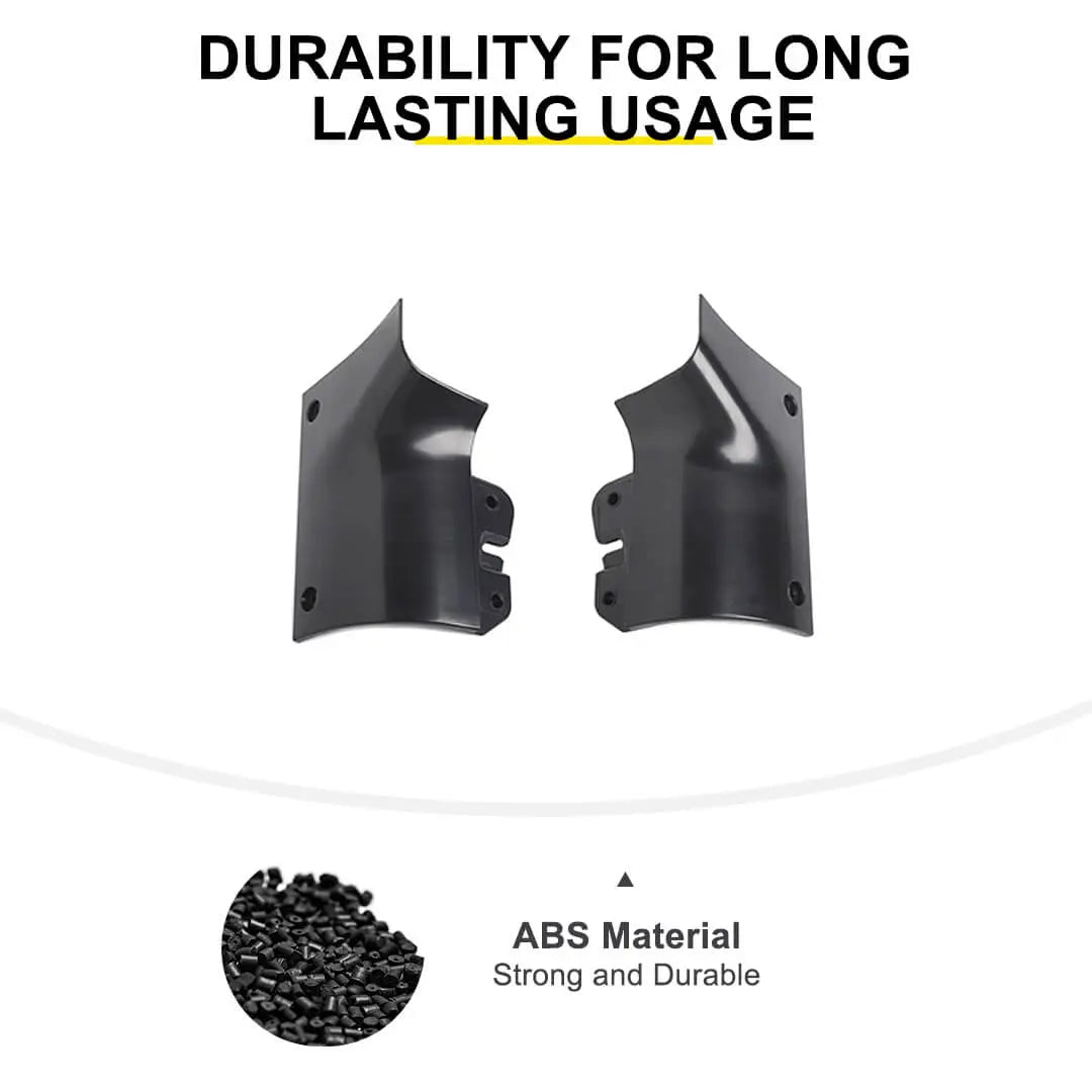 For 2018+ Jeep Wrangler JL & Gladiator JT Engine Hood Wrap Angle A-pillar Corner Trim Cover