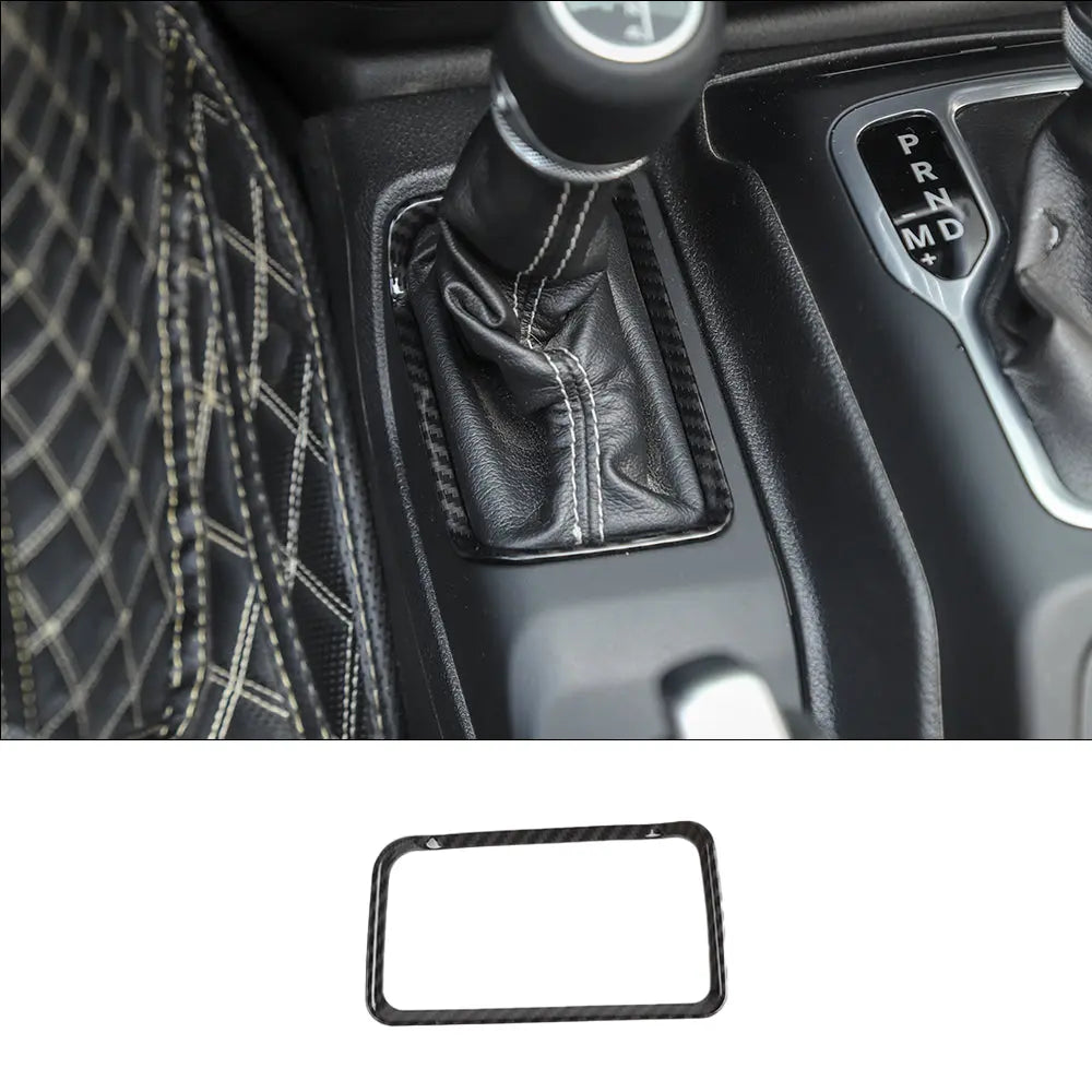 For 2018+ Jeep Wrangler JL & Gladiator JT Four-wheel Drive Gear Shift Panel Ring Cover Trim