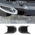 For 2018+ Jeep Wrangler JL & Gladiator JT Front Bumper Anti-collision Block Cover Trim Carbon Fiber