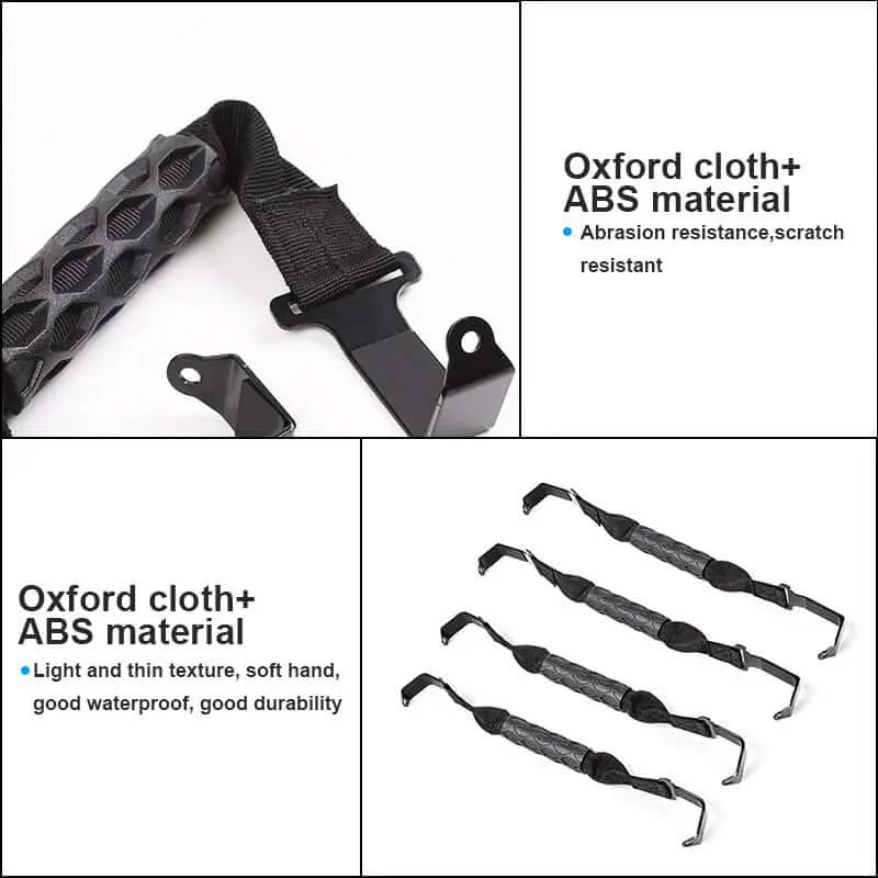 For 2018+ Jeep Wrangler JL & Gladiator JT Front Rear Grab Bar Handle Grip Handles A Styel