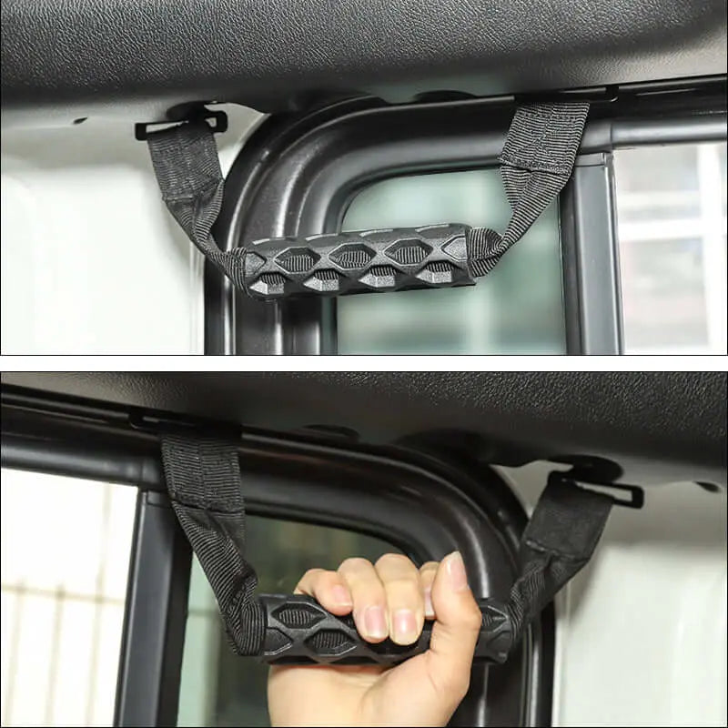 For 2018+ Jeep Wrangler JL & Gladiator JT Front Rear Grab Bar Handle Grip Handles A Styel