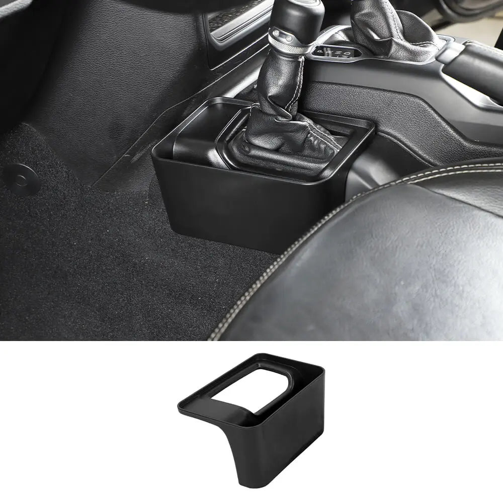 For 2018+ Jeep Wrangler JL & Gladiator JT Gear Shift Center Console Driver Side Storage Box Organizer