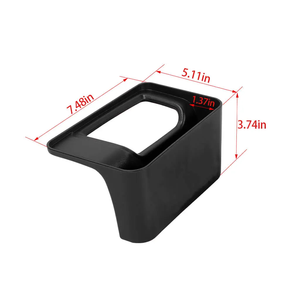 For 2018+ Jeep Wrangler JL & Gladiator JT Gear Shift Center Console Driver Side Storage Box Organizer