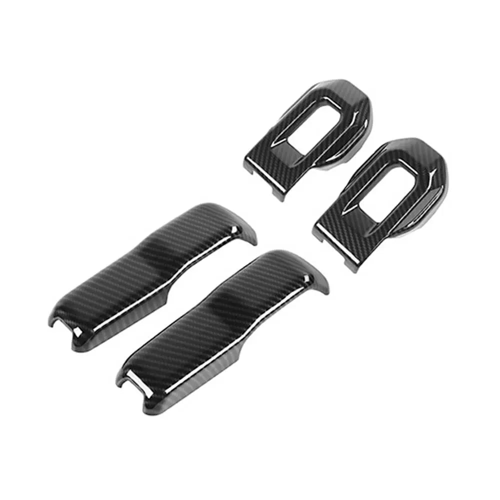 For 2018+ Jeep Wrangler JL & Gladiator JT Hood Hinge Latch Lock Catch Cover Trim 4PCS