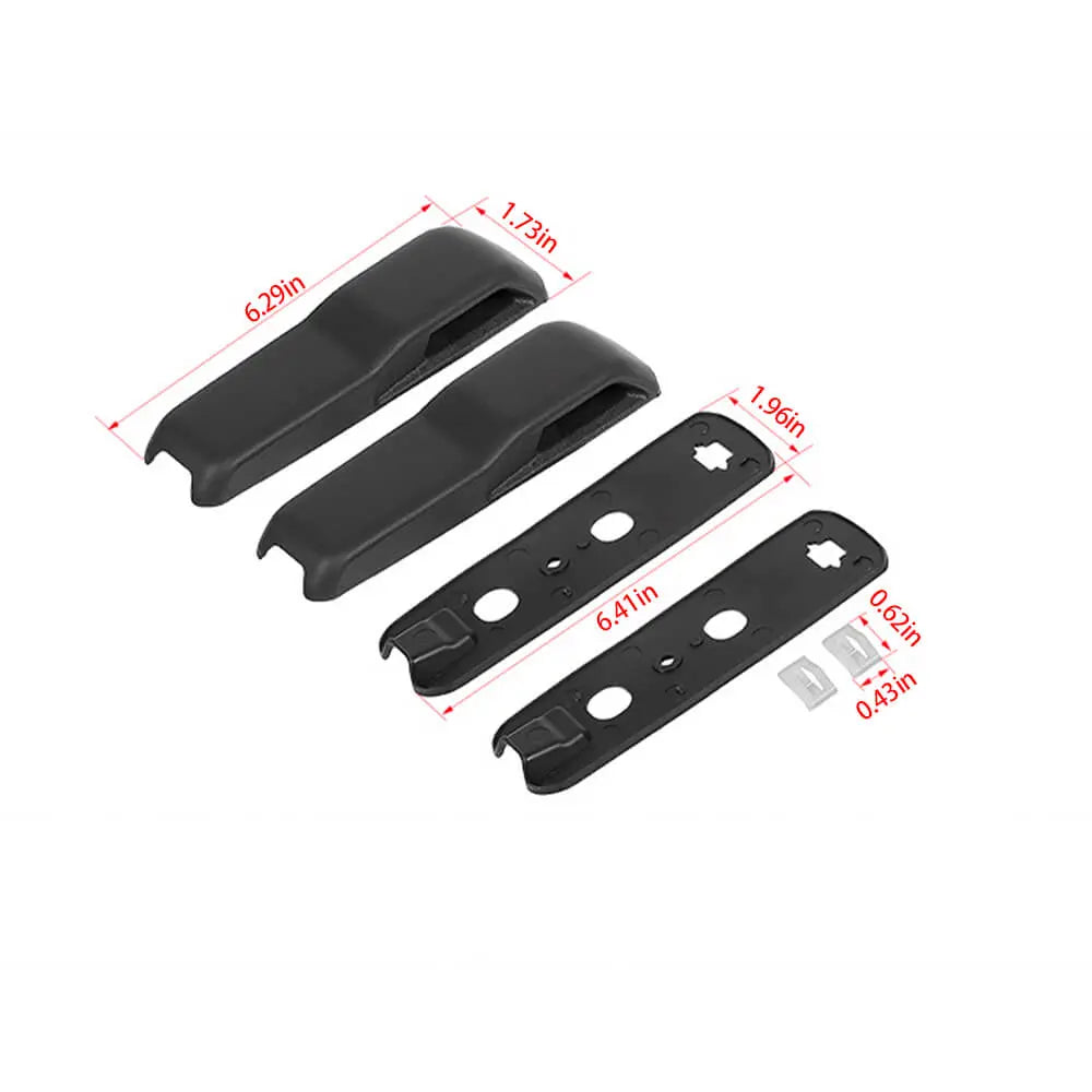 For 2018+ Jeep Wrangler JL & Gladiator JT Hood Stop Bumper Windshield Rest Bracket