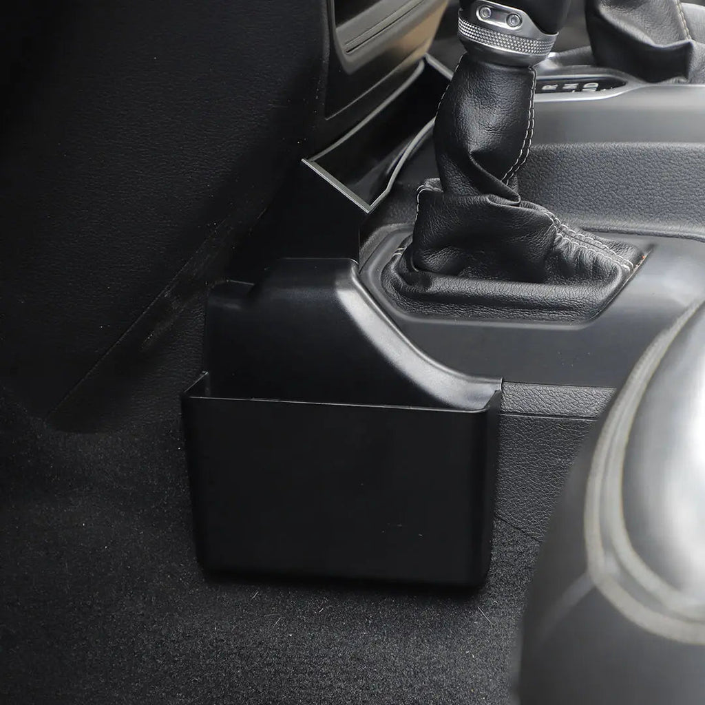 For 2018+ Jeep Wrangler JL & Gladiator JT Inner Center Console Gear Shift Side Storage Box Organizer (3 pcs)