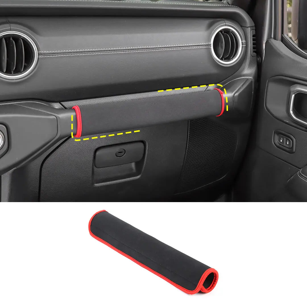 For 2018+ Jeep Wrangler JL & Gladiator JT Interior Co-pilot Grab Handles Protection Cover