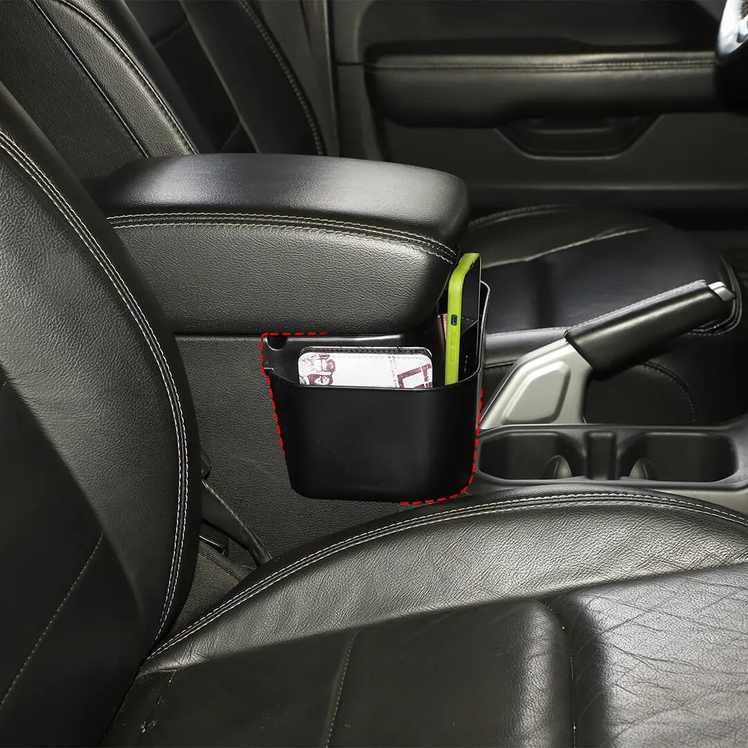 For 2018+ Jeep Wrangler JL & Gladiator JT Interior Front Armrest Storage Box Organizer Tray