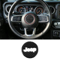 For 2018+ Jeep Wrangler JL & Gladiator JT Interior Steering Wheel Center Trim Cover