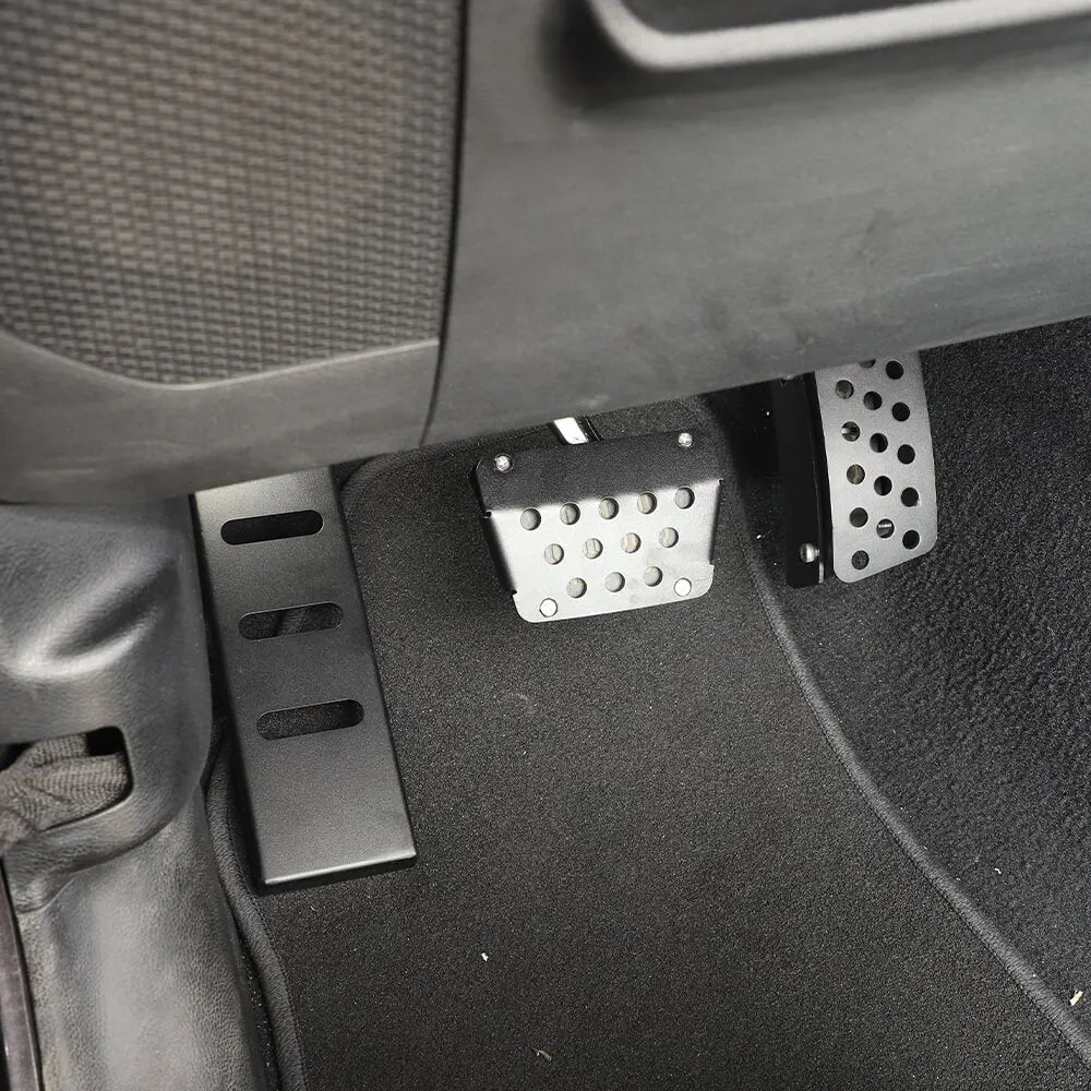 For 2018+ Jeep Wrangler JL & Gladiator JT Left Foot Rest & Gas Throttle Brake Pedal Cover Trim