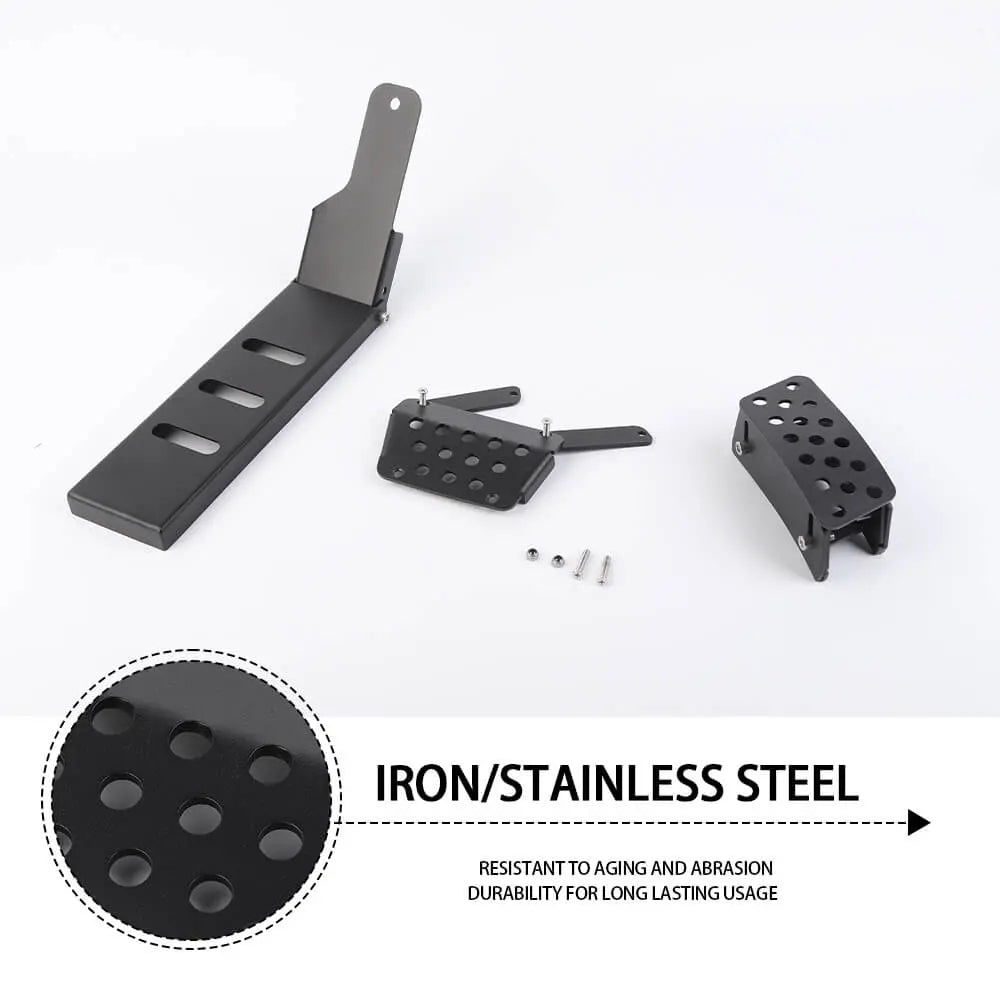 For 2018+ Jeep Wrangler JL & Gladiator JT Left Foot Rest & Gas Throttle Brake Pedal Cover Trim