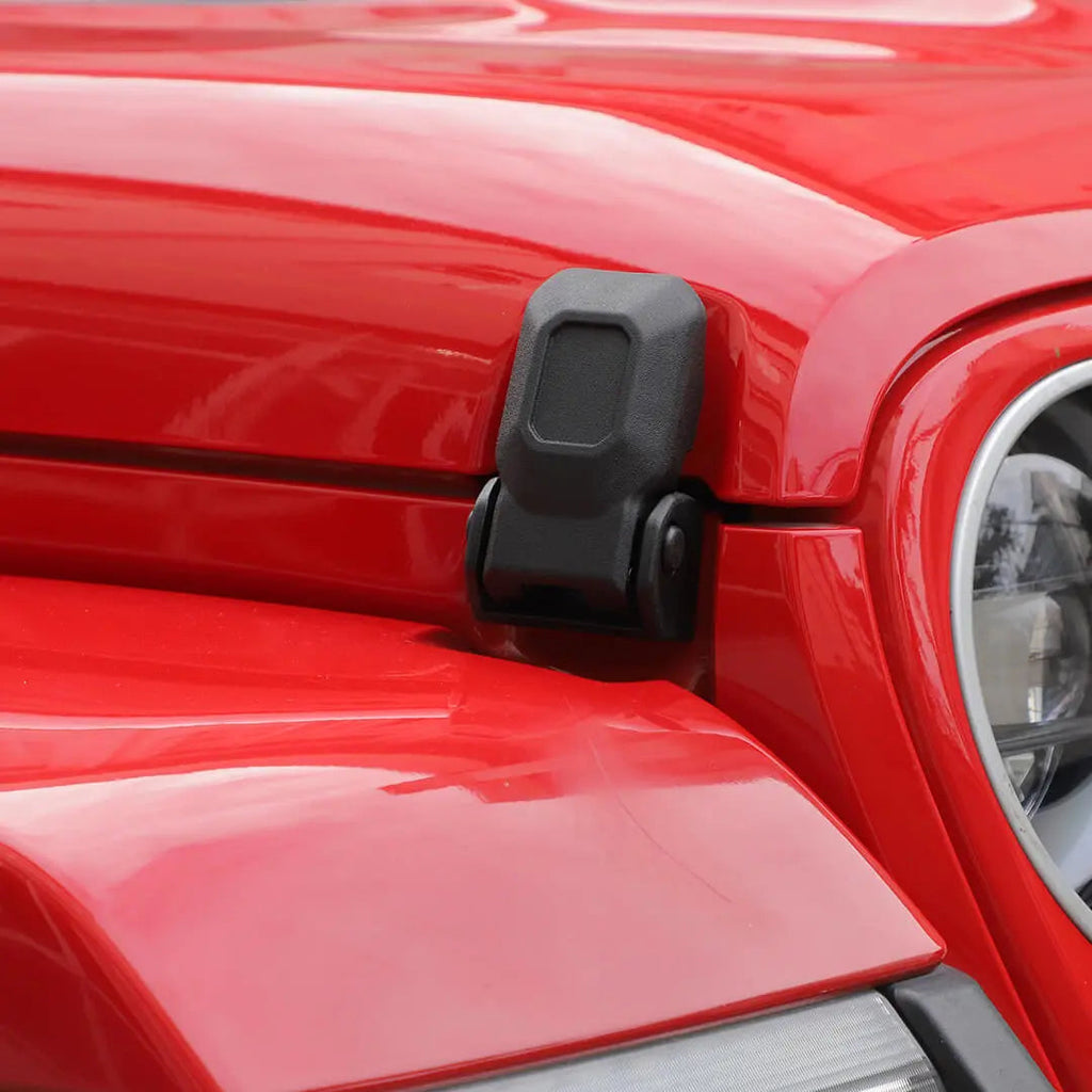 For 2018+ Jeep Wrangler JL & Gladiator JT Original Engine Hood Catch Latches Lock (2 pcs)
