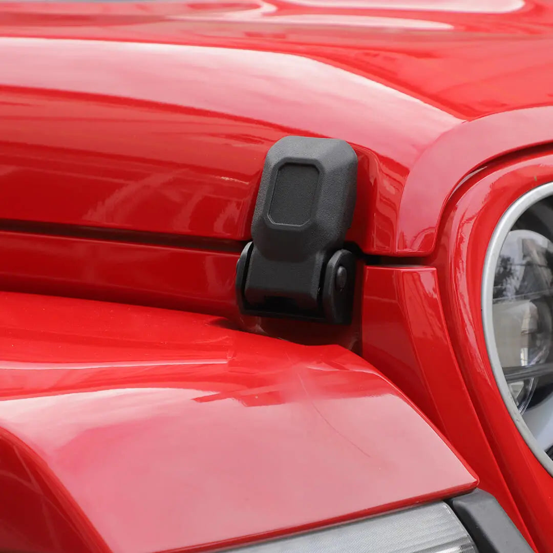 For 2018+ Jeep Wrangler JL & Gladiator JT Original Engine Hood Catch Latches Lock (2 pcs)