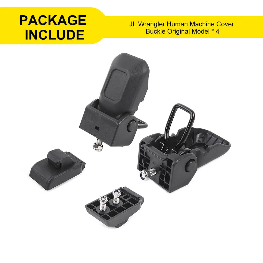 For 2018+ Jeep Wrangler JL & Gladiator JT Original Engine Hood Catch Latches Lock (2 pcs)