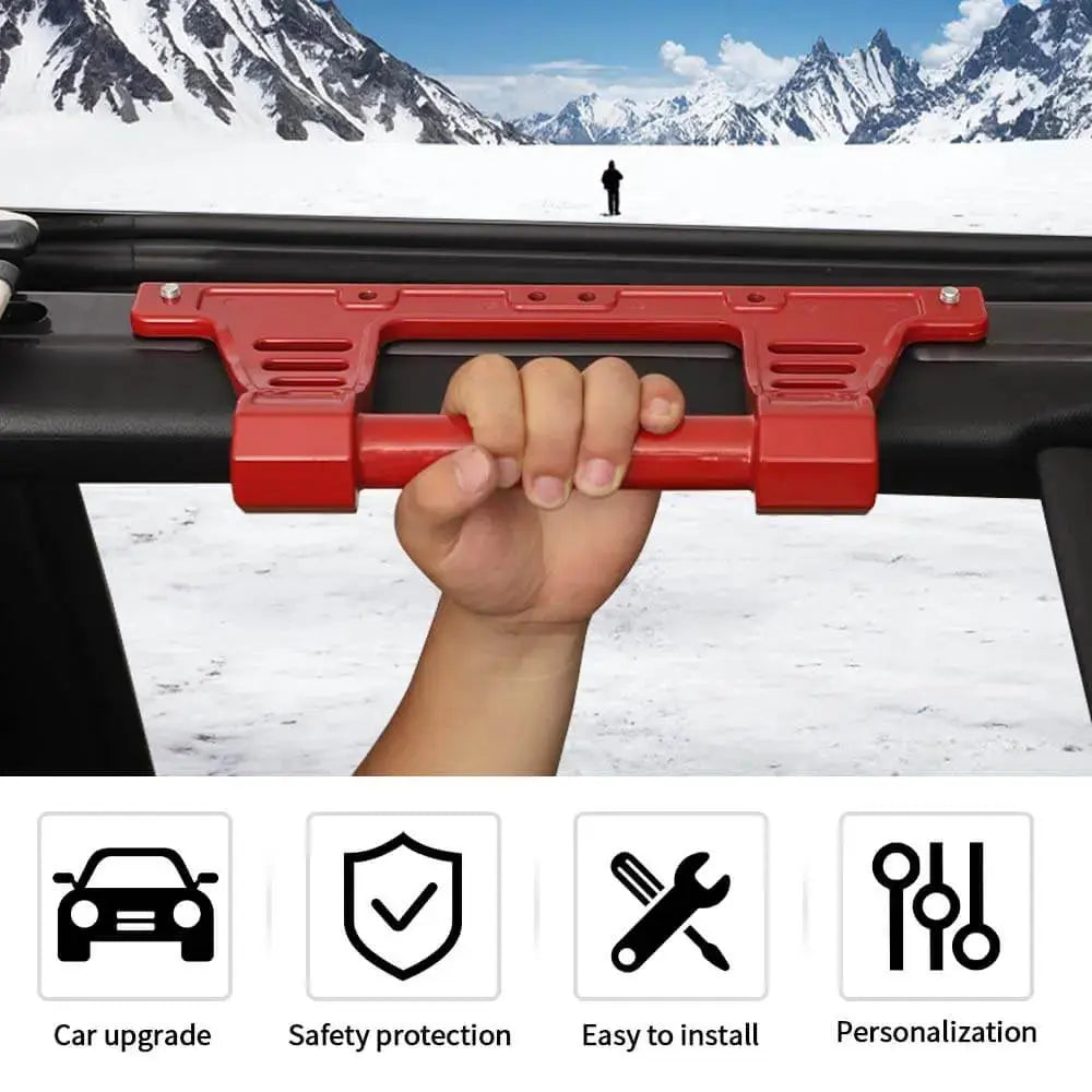 For 2018+ Jeep Wrangler JL & Gladiator JT Roof Hard Top Grab Handles Aluminum Alloy
