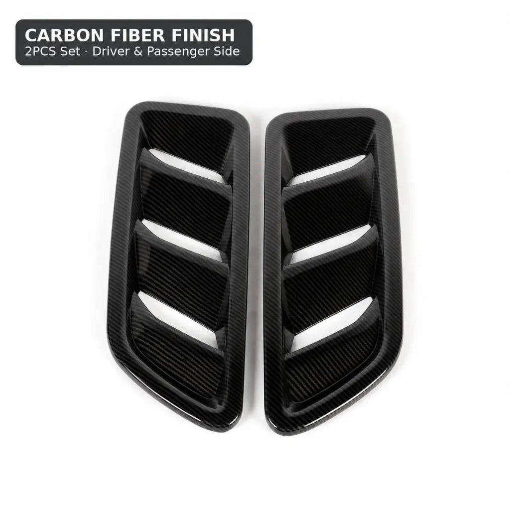 For 2018+ Jeep Wrangler JL & Gladiator JT Rubicon Hood Vents Cover Trim