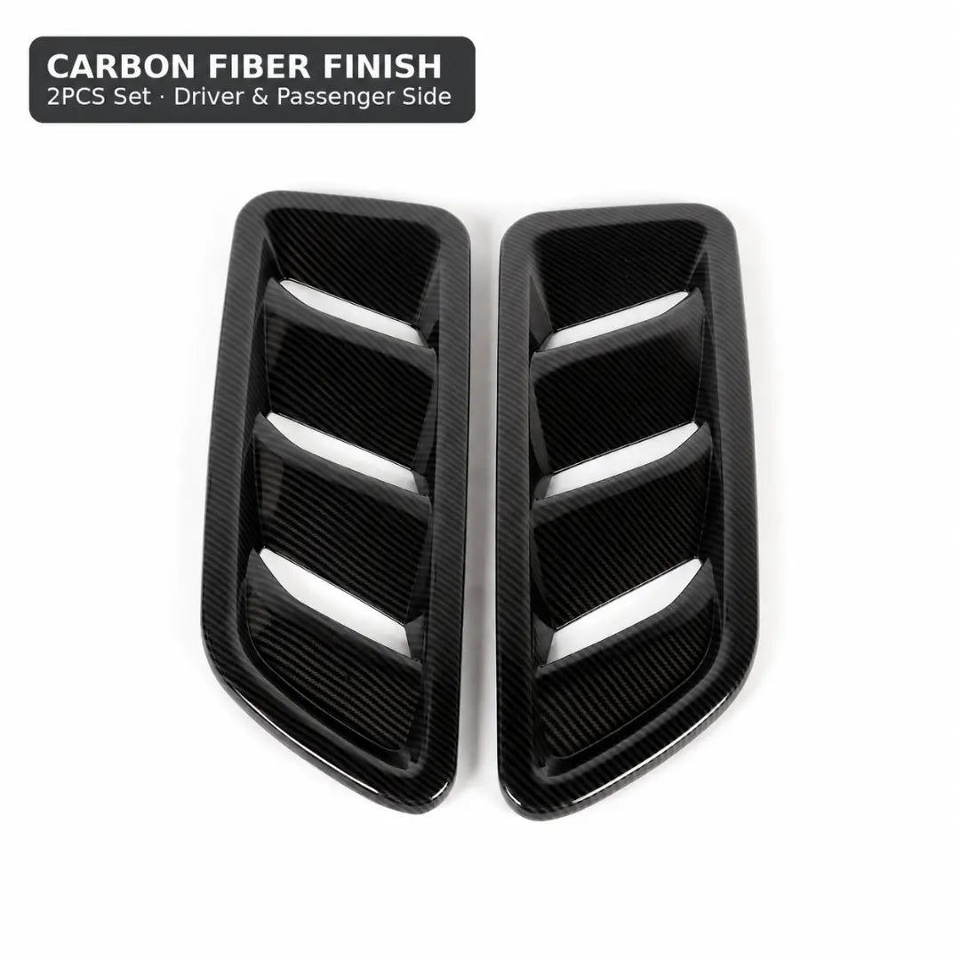 For 2018+ Jeep Wrangler JL & Gladiator JT Rubicon Hood Vents Cover Trim