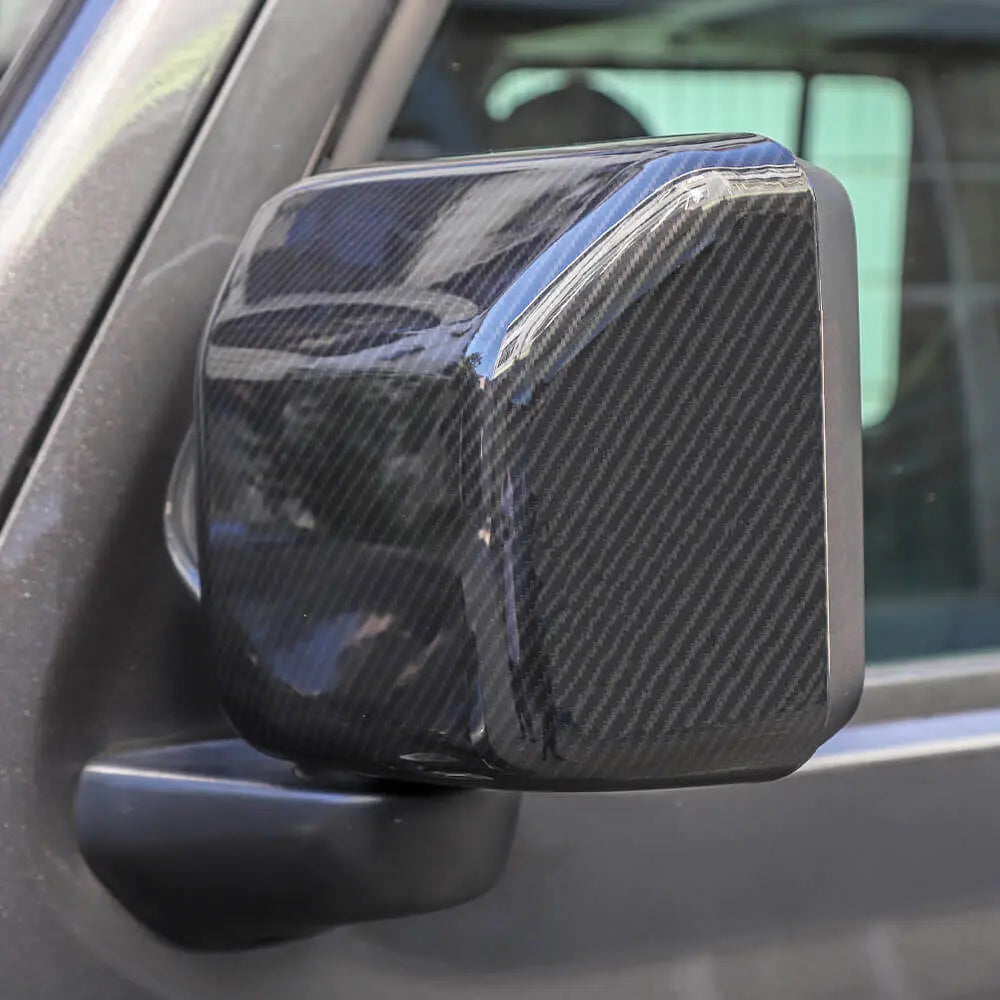 For 2018+ Jeep Wrangler JL JLU & Gladiator JT Side Mirror Cover Trim – Without Turn Signals Only, 2PCS