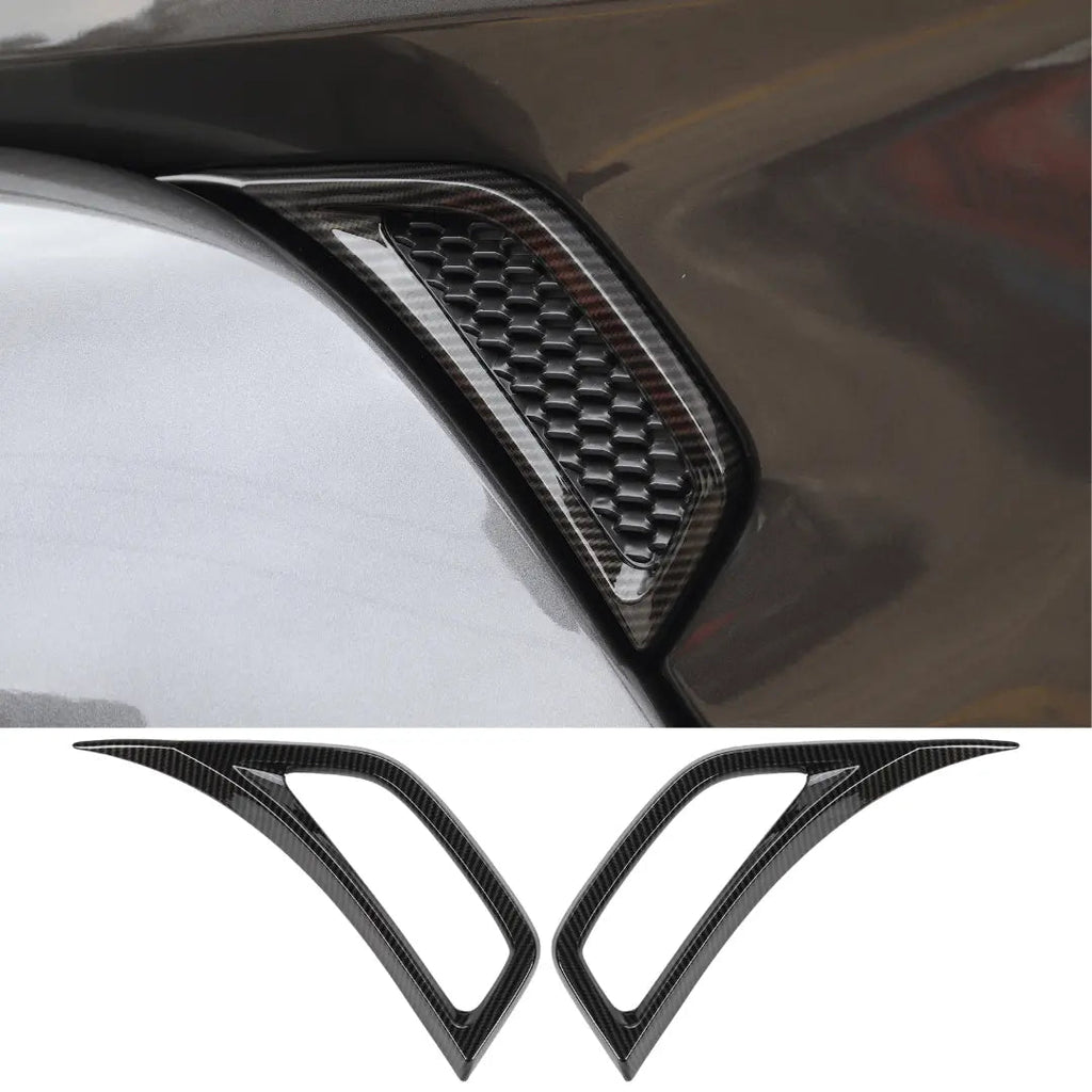 For 2018+ Jeep Wrangler JL & Gladiator JT Side Wheel Eyebrow Air Vent Outlet Cover Trim