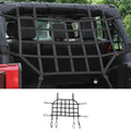 For 2018+ Jeep Wrangler JL & Gladiator JT Trunk Cargo Net Heavy Duty Back Mesh