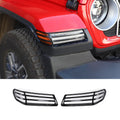 For 2018+ Jeep Wrangler JL & Gladiator JT Turn Signal Lampshade Light Guard Trim | Fender Flare Light Cover
