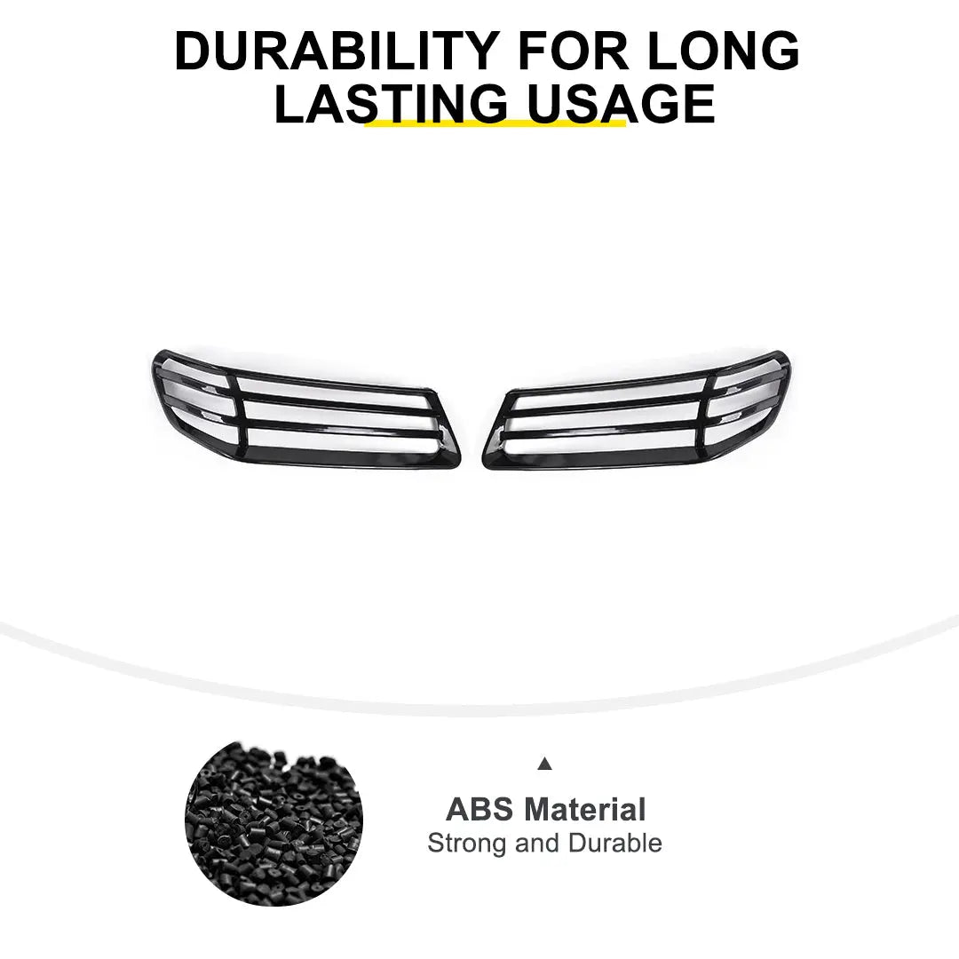 For 2018+ Jeep Wrangler JL & Gladiator JT Turn Signal Lampshade Light Guard Trim | Fender Flare Light Cover