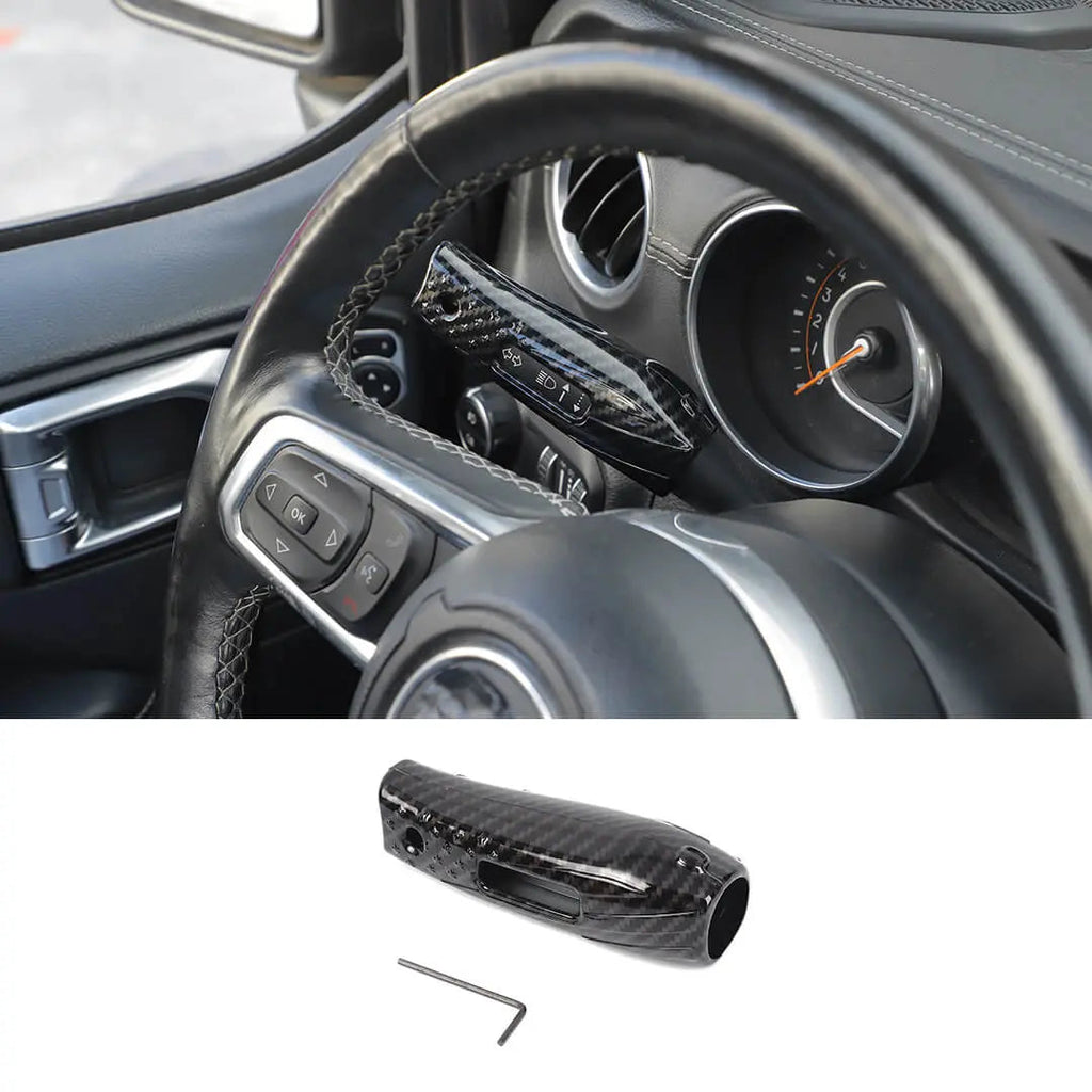 For 2018+ Jeep Wrangler JL & Gladiator JT Turn Signal Lever Extension Blinker Trim Cover