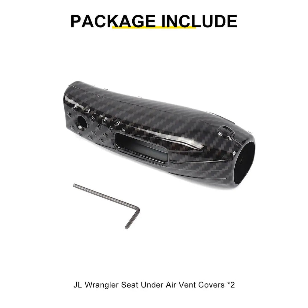 For 2018+ Jeep Wrangler JL & Gladiator JT Turn Signal Lever Extension Blinker Trim Cover