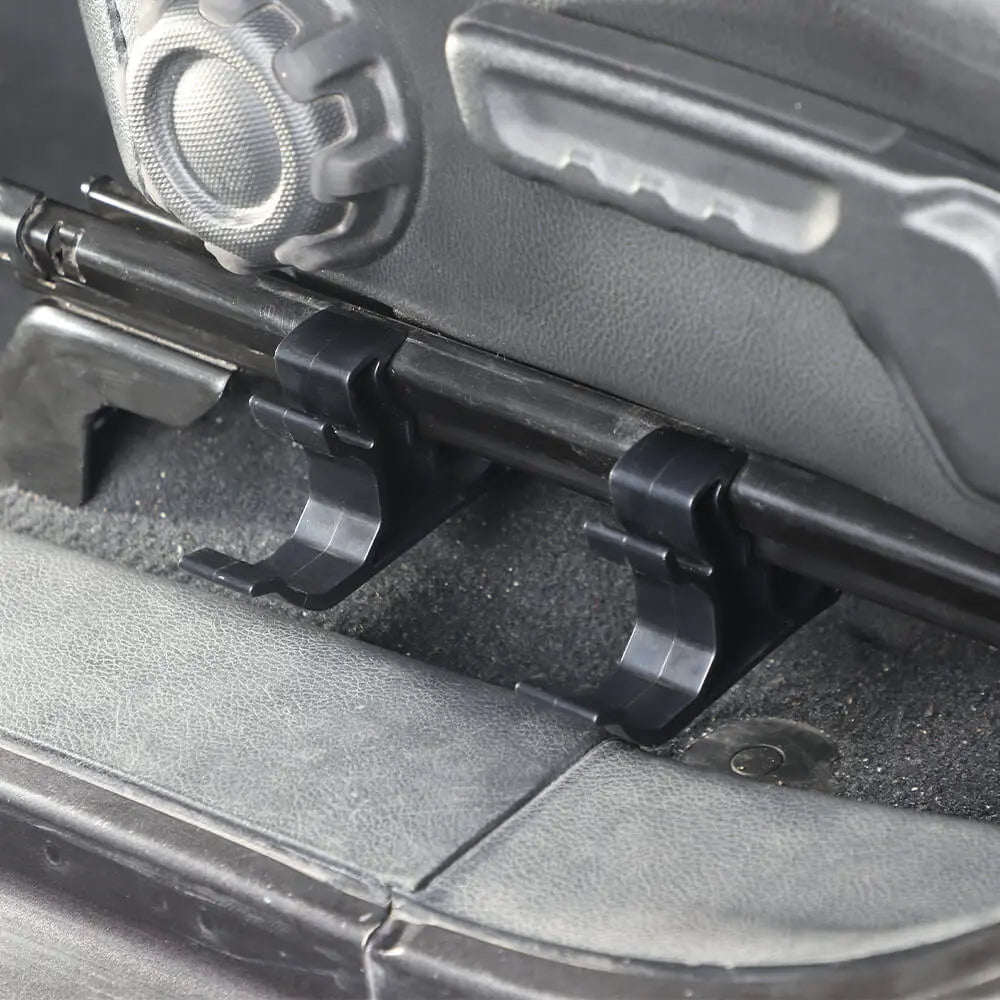 For 2018+ Jeep Wrangler JL & Gladiator JT Under Seat Mount Flashlight Holder Bracket Torch Storage