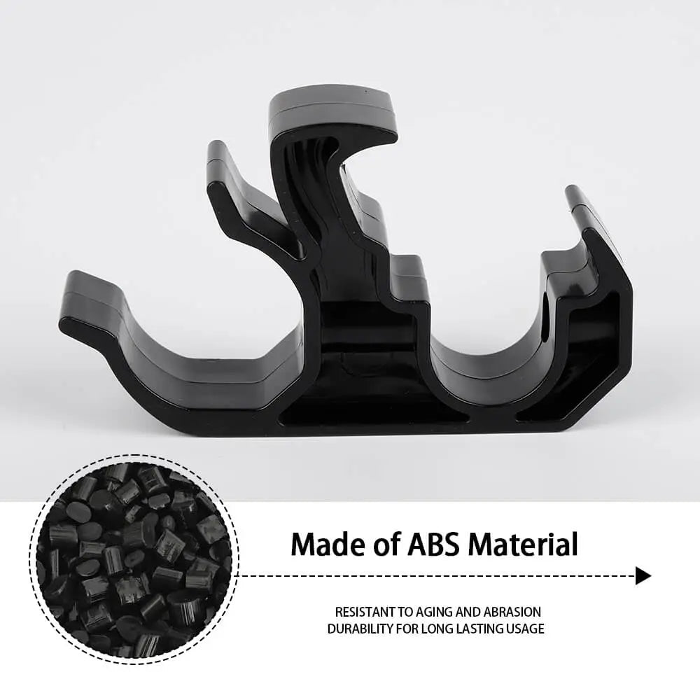 For 2018+ Jeep Wrangler JL & Gladiator JT Under Seat Mount Flashlight Holder Bracket Torch Storage