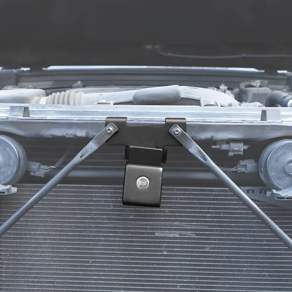 For 2018+ Jeep Wrangler JL & Gladiator JT – Anti-Theft Hidden Hood Locking Latches with Keys | Secure Hood Catch Kit